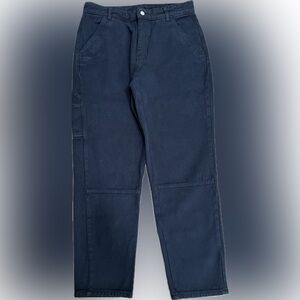 Zara Dark Blue Relaxed Fit Jeans Size 30